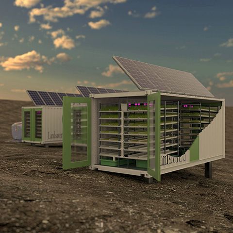 Landsaver Hydroponics container